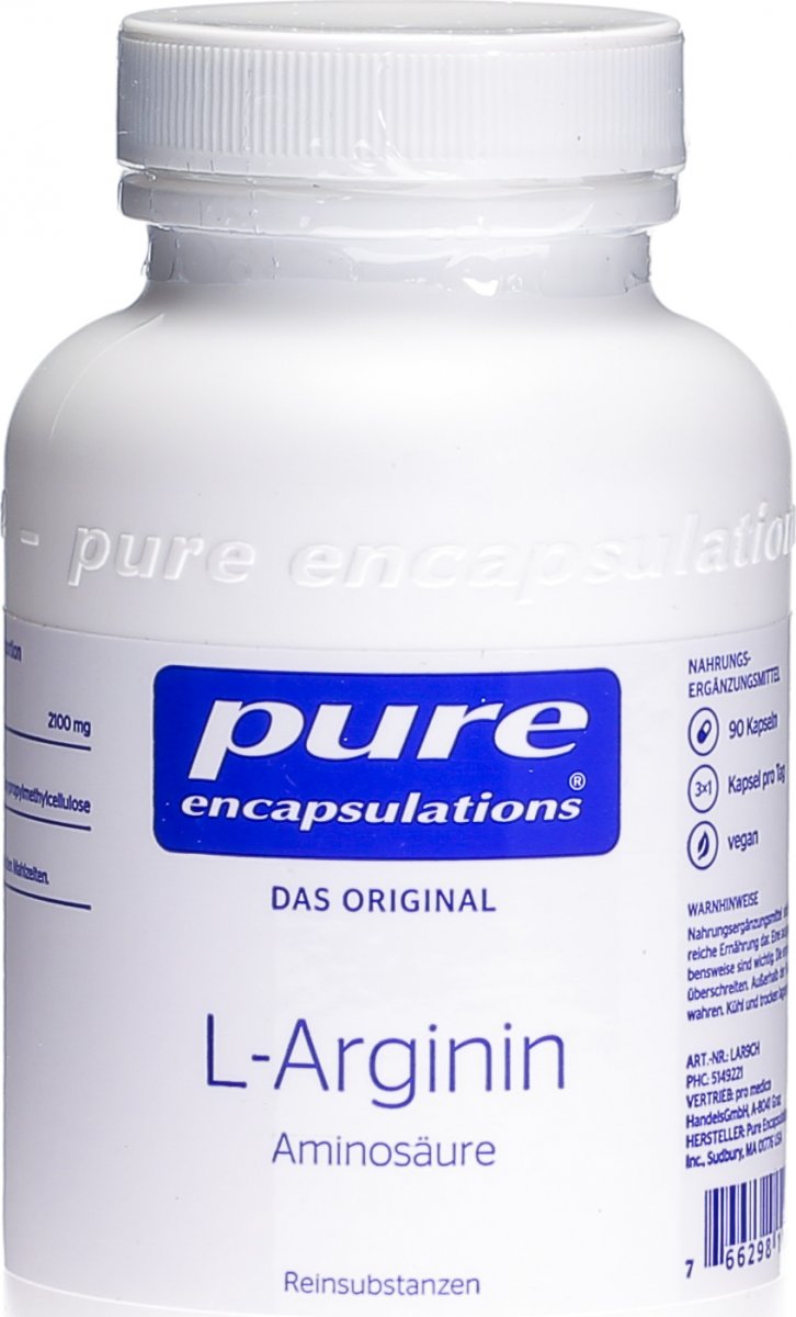 Pure LArginin Dose 90 Stück in der Adler Apotheke