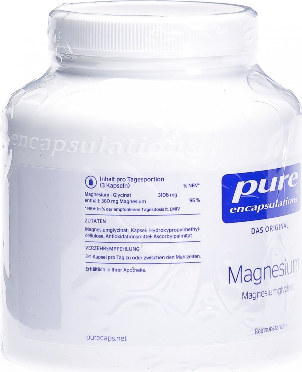 Pure Magnesium Magnesiumglycinat Dose 180 Stück in der Adler Apotheke