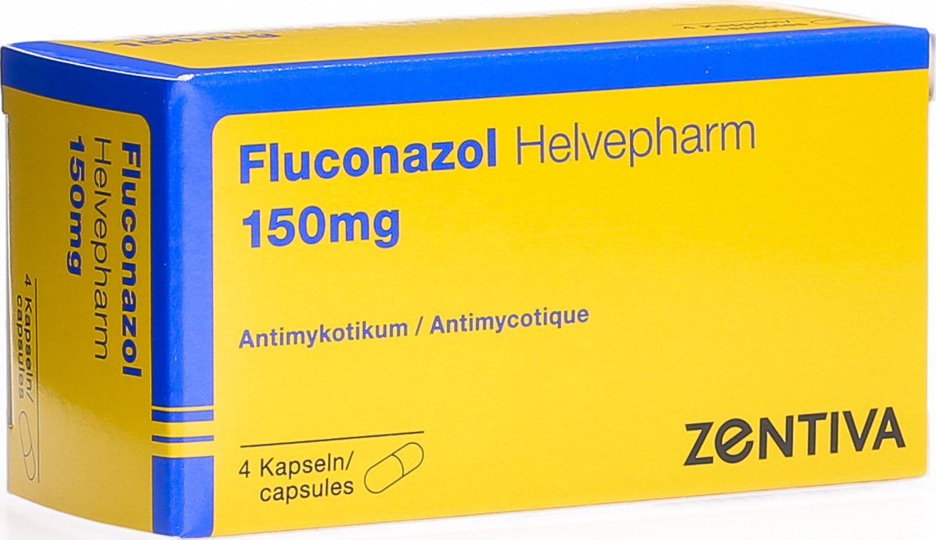 Fluconazol Helvepharm Kapseln 150mg 4 Stück in der Adler Apotheke