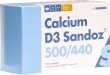 Calcium D3 Sandoz Kautabletten 500/440 Orange 120 Stück