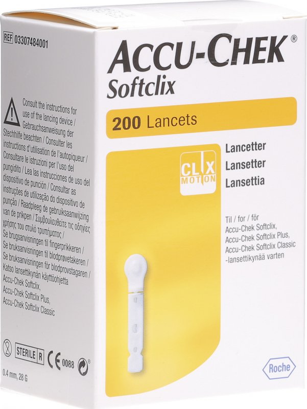 Accu chek softclix 200 lanzetten in der adler apotheke