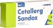 Cetallerg Sandoz Tabletten 10mg 30 Stück