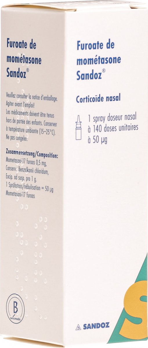 Mometasonfuroat Sandoz 50mcg Dosierspr 140 Dos In Der Adler Apotheke