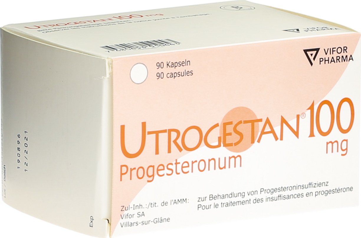 Utrogestan Kapseln 100mg 3x 30 Stück in der Adler Apotheke