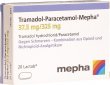 Tramadol-paracetamol Mepha 37.5/325mg 20 Stück