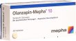 Olanzapin Mepha Tabletten 10mg 28 Stück