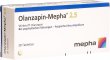 Olanzapin Mepha Tabletten 2.5mg 28 Stück