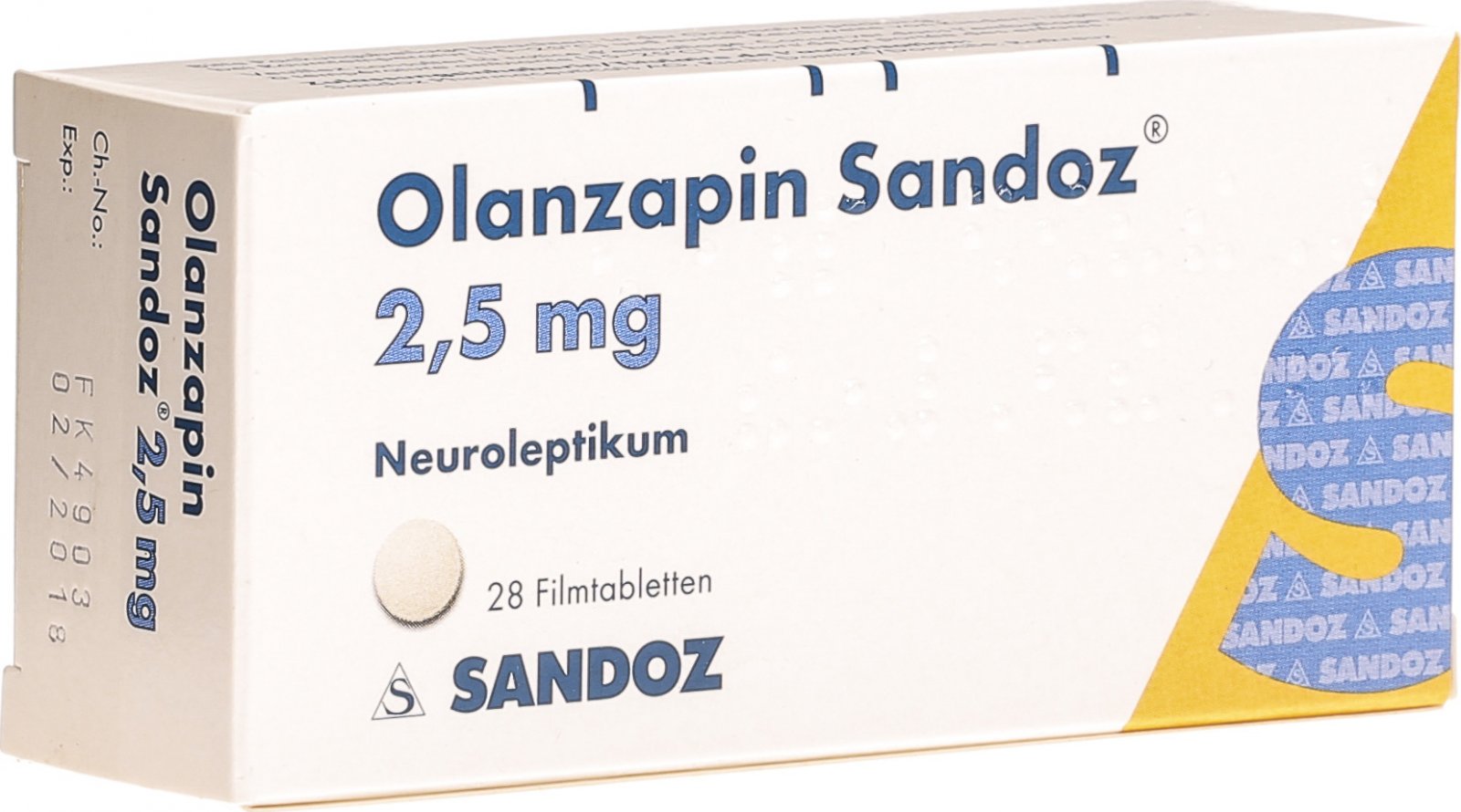 Olanzapin 2 5 Mg Zum Schlafen