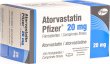 Atorvastatin Pfizer Filmtabletten 20mg 100 Stück