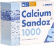 Calcium Sandoz Brausetabletten 1000mg 20 Stück