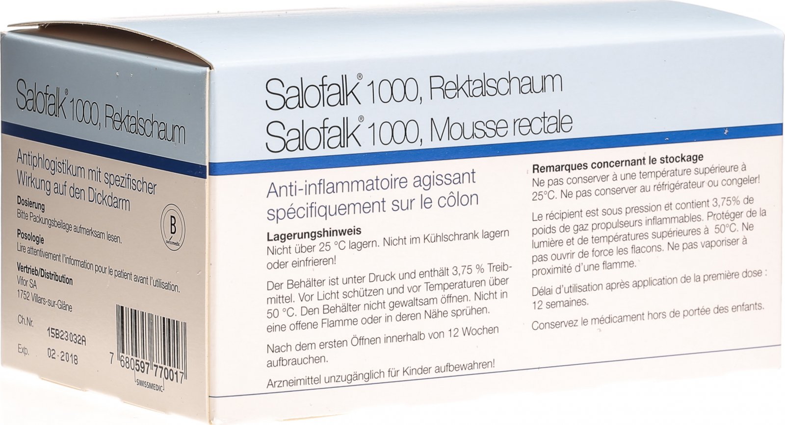 Salofalk Rektsch 1000 Mg/dosis 14 Dos in der Adler Apotheke