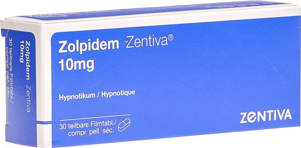 Zolpidem Zentiva Filmtabletten 10mg 30 Stück in der Adler Apotheke