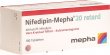Nifedipin Mepha Retard Tabletten 20mg 100 Stück