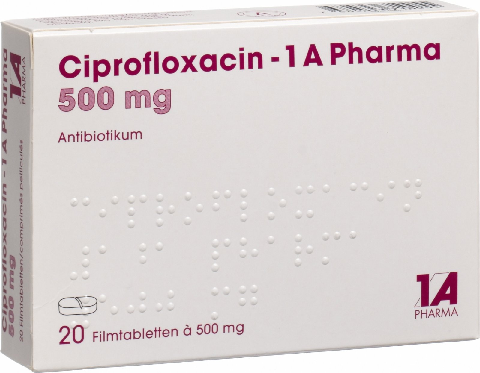 Cipro 1 A Pharma 500mg