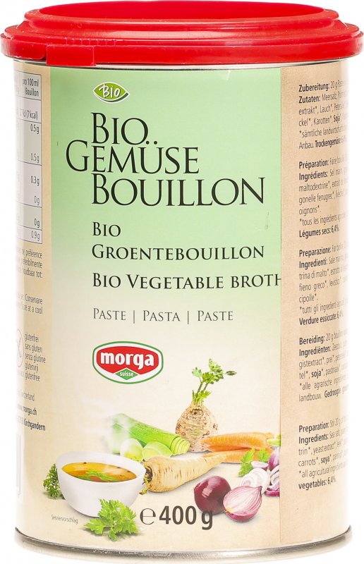 Gemüse Bouillon Paste Bio Dose 400g in der Adler Apotheke