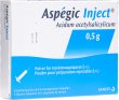 Aspegic Injektion Trockensubstanz 0.5g C Solv Durchstechflasche 6 Stück