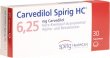 Carvedilol Spirig HC Tabletten 6.25mg 30 Stück