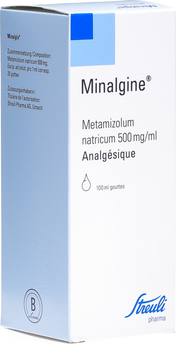 Minalgin Tropfen 0 5g/ml (neu) 100ml in der Adler Apotheke