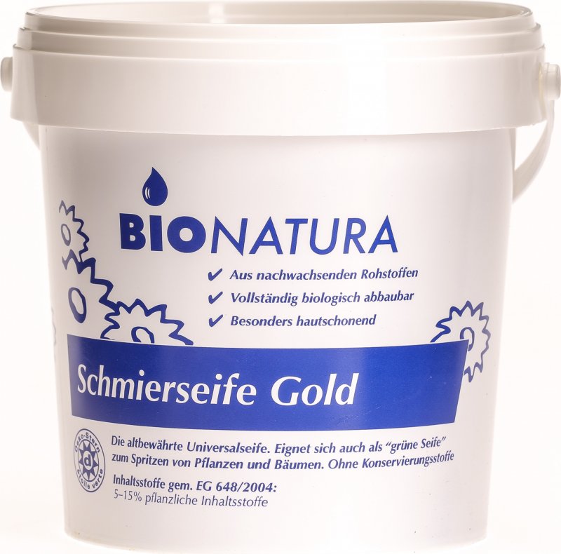 Bionatura Schmierseife Gold 1L in der Adler Apotheke