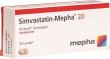 Simvastatin Mepha Lactabs 20mg 30 Stück