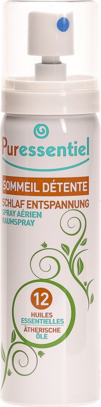 Puressentiel Schlaf Entspannung Raumspray 12 ätherische Öle 75ml in ... Puressentiel Schlaf Entspannung Raumspray 12 ätherische Öle 75ml in ...