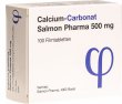 Calcium Carbonat Salmon Pharma 500mg 100 Stück