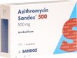 Azithromycin Sandoz Filmtabletten 500mg 3 Stück