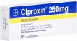 Ciproxin Lacktabletten 250mg 20 Stück
