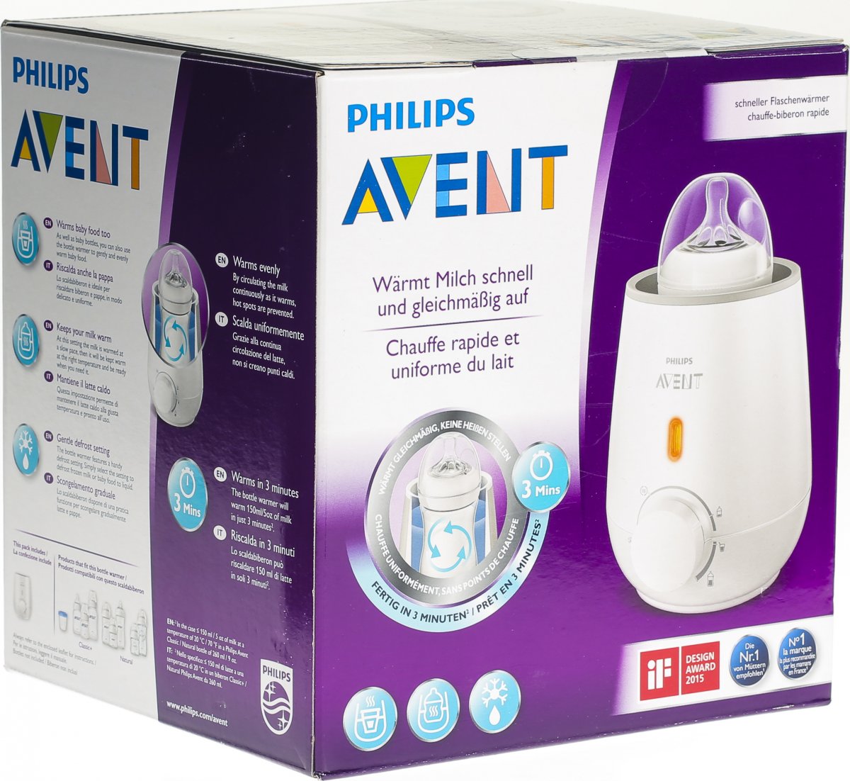 Avent Philips Flaschenwärmer in der Adler Apotheke