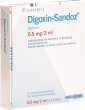 Digoxin Sandoz Injektionslösung 0.5mg 5 Ampullen 2ml