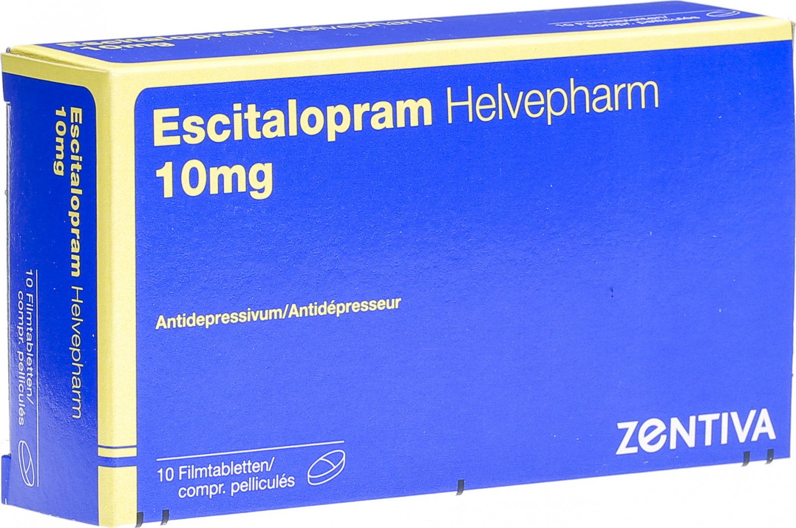 Escitalopram Helvepharm Filmtabletten 10mg 10 Stück in der Adler Apotheke