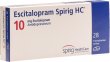Escitalopram Spirig HC Filmtabletten 10mg 28 Stück