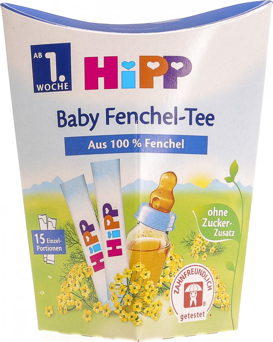 Hipp Baby Fenchel Tee 15 Stick 0 36g In Der Adler Apotheke