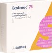 Ecofenac Injektion Infusionspräparat 75mg/3ml 5 Ampullen 3ml