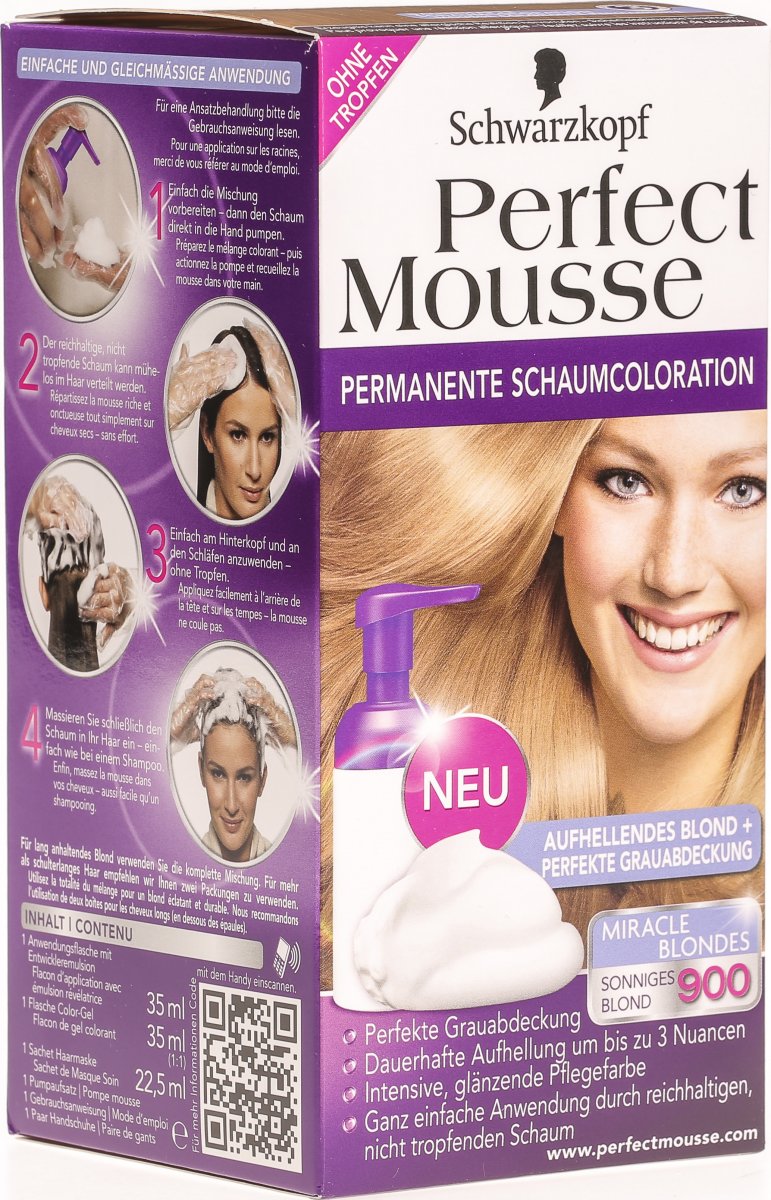 Perfect Mousse Miracle Blondes 900 Sonniges Blond In Der Adler Apotheke