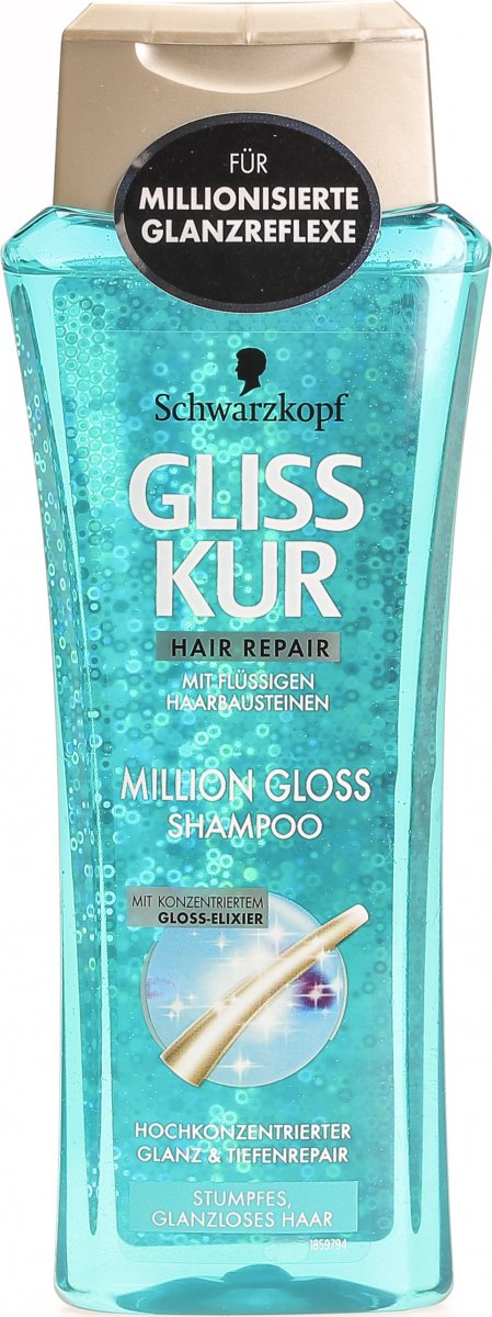 Gliss Kur Shampoo Million Gloss 250ml in der Adler Apotheke