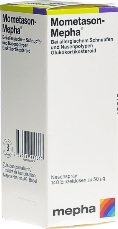 Mometason Mepha Nasenspray 50mcg 140 Dos In Der Adler Apotheke