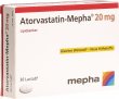 Atorvastatin Mepha Lactabs 20mg 30 Stück