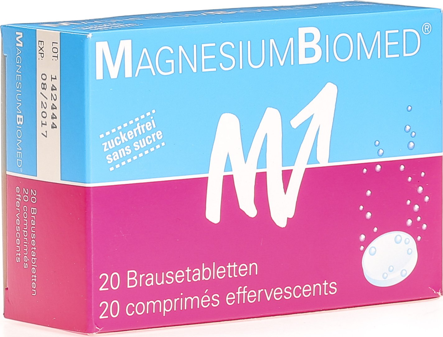 Magnesium Biomed Brausetabletten (neu) 20 Stück in der Adler Apotheke