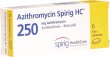 Azithromycin Spirig HC Filmtabletten 250mg 6 Stück