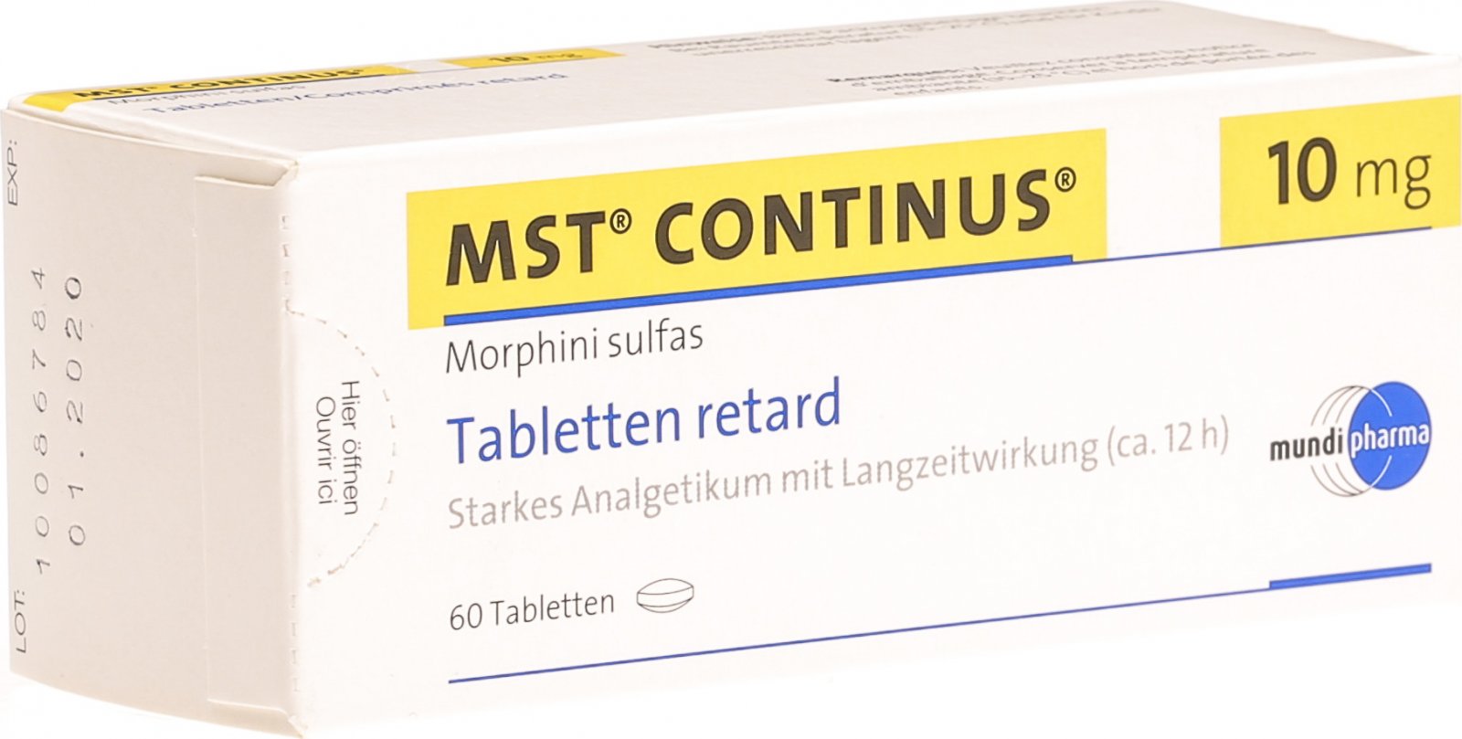 Rahasia Redakan Nyeri Kronis Dengan MST Continus 10mg!