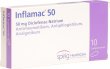 Inflamac Zäpfchen 50mg 10 Stück