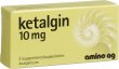 Ketalgin Zäpfchen 10mg 5 Stück