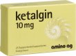 Ketalgin Zäpfchen 10mg 25 Stück