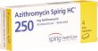 Azithromycin Spirig HC Filmtabletten 250mg 4 Stück