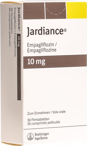 Jardiance Filmtabletten 10mg 30 Stück in der Adler Apotheke