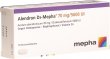 Alendron D3-mepha Wochentabletten 70/5600 12 Stück