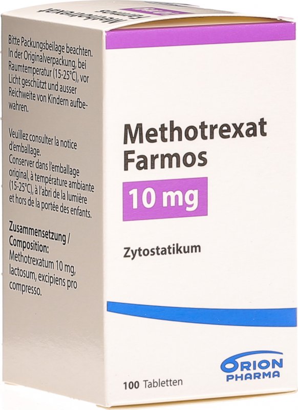 Methotrexat Farmos Tabletten 10mg 100 Stück in der Adler