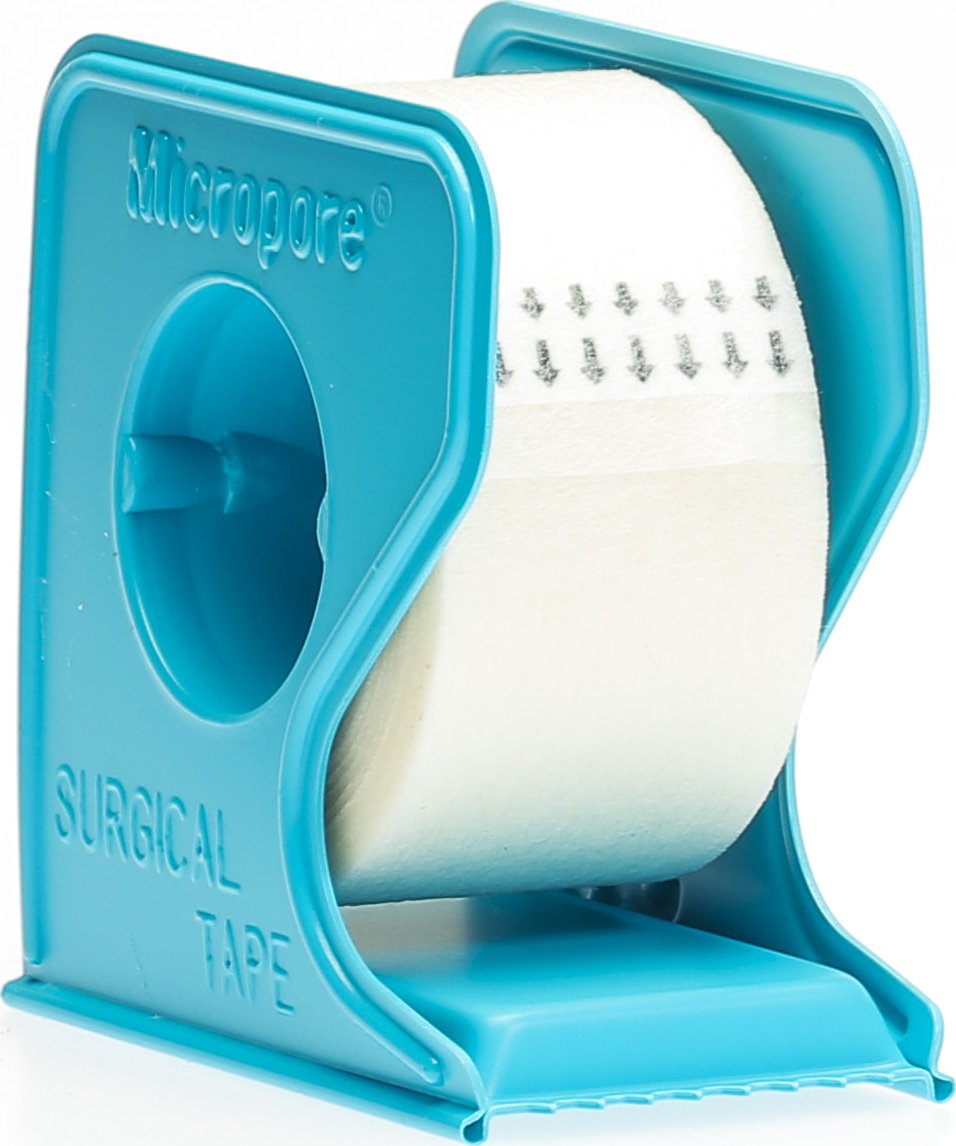 3M Micropore Vlies Heftpflaster mit Dispenser 25mm x 9.14m weiss 12 Stück in der Adler Apotheke