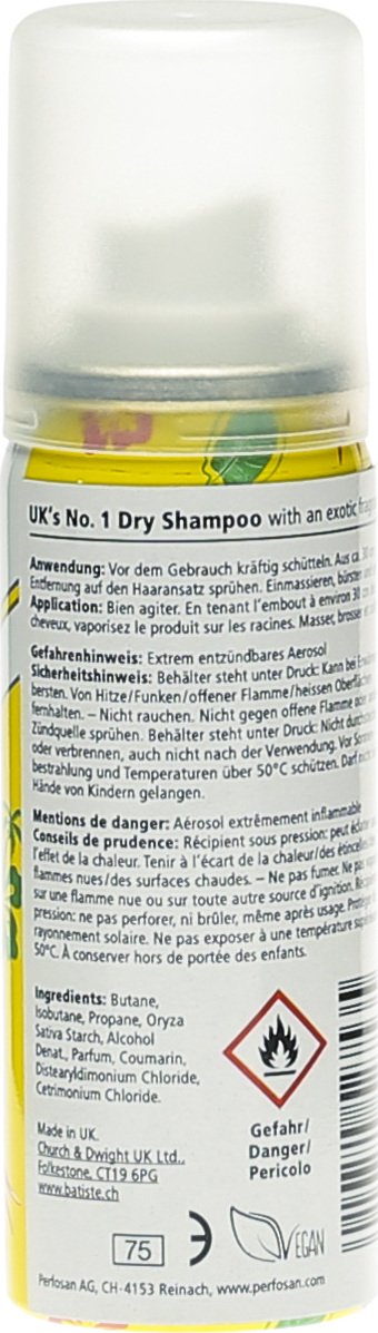 Batiste Tropical Mini Trockenshampoo Dose 50ml In Der Adler Apotheke